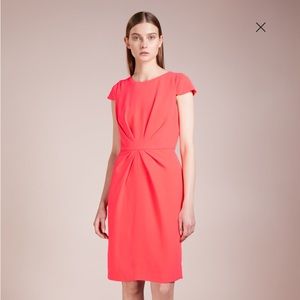 J. Crew tall pleated sheath in 365 crepe